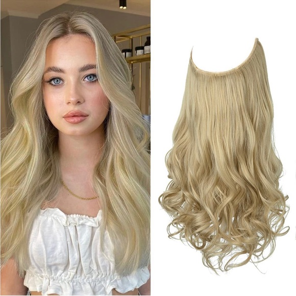 22 inch 16 clips hair extension clip in main image 5